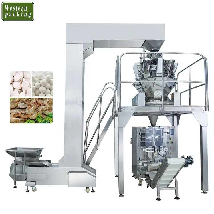 Vertikale automatische Verpackungsmaschinen für Granulat-Snacks