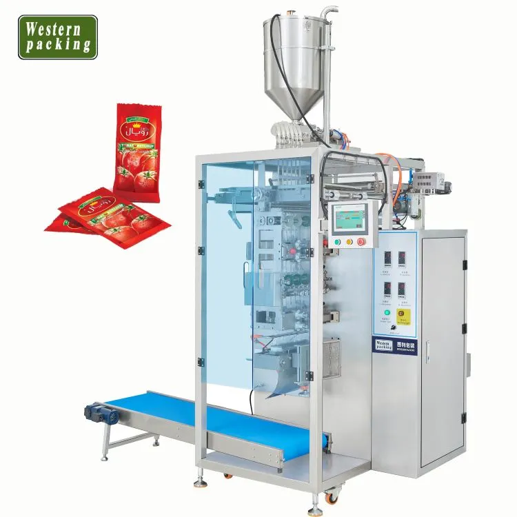 6-spurige Tomatensauce-Verpackungsmaschine