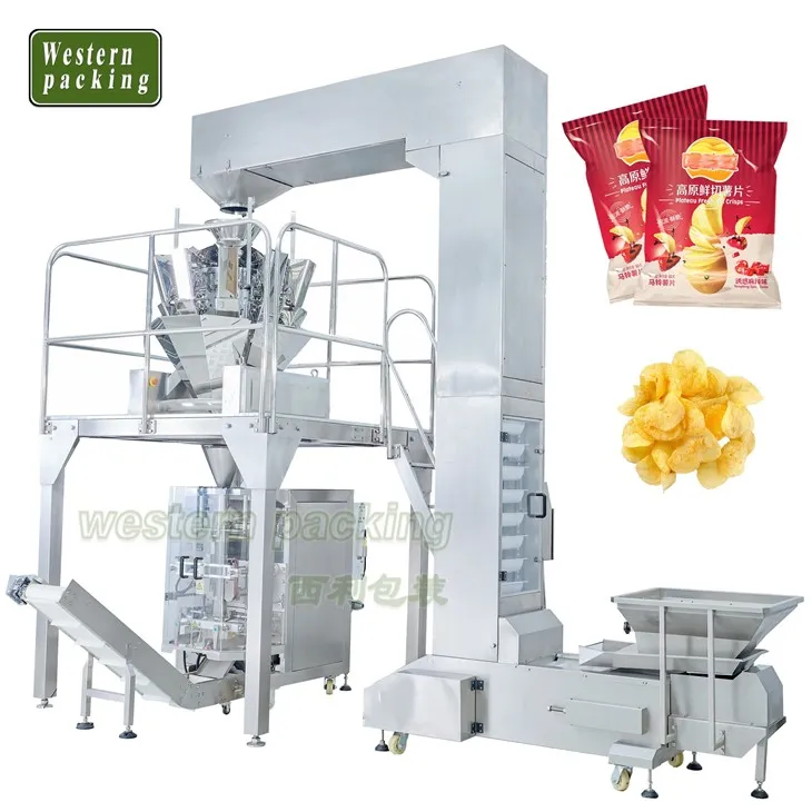 Pommes-Frites-Verpackungsmaschine