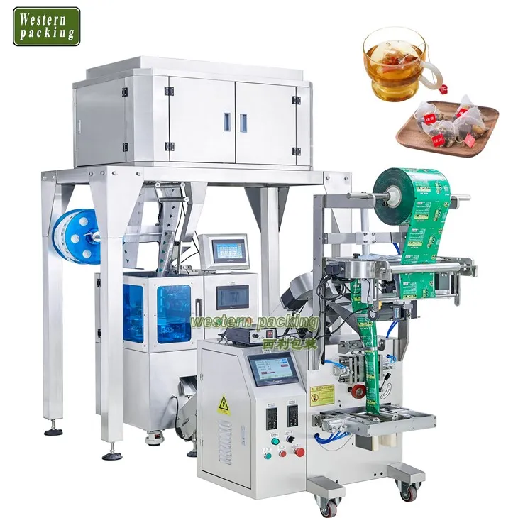 Grüne Teepackmaschine