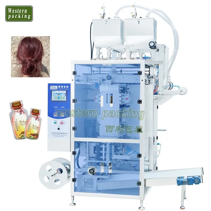 Flüssigkeitsverpackungsmaschine mit unregelmäßiger Form
