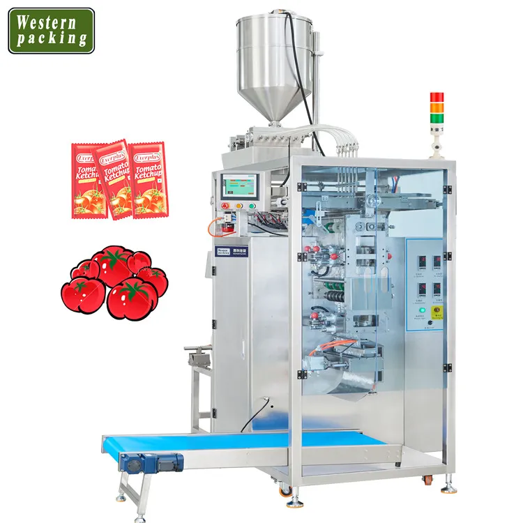 Mehrspurige Tomatenbeutel-Verpackungsmaschine mit 6 Bahnen