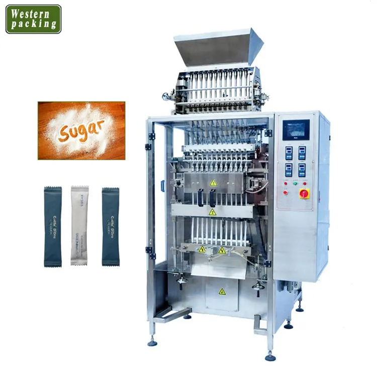 Mehrspurige Beutelverpackungsmaschine für Zucker