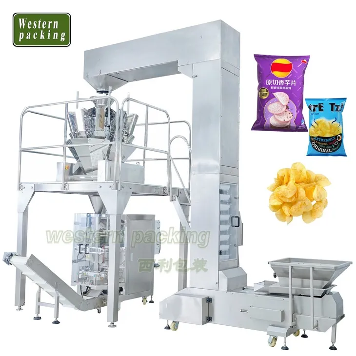 Kartoffelchips-Verpackungsmaschine