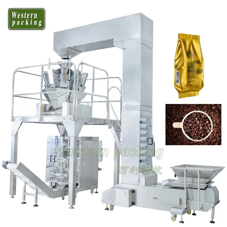 Z Elevator Kartoffelwaffel-Verpackungsmaschine