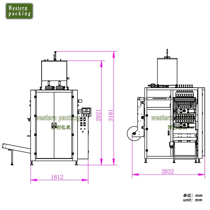sauce packet machine