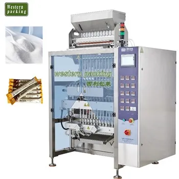 6-spurige Verpackungsmaschine für weiße Zuckerstangen