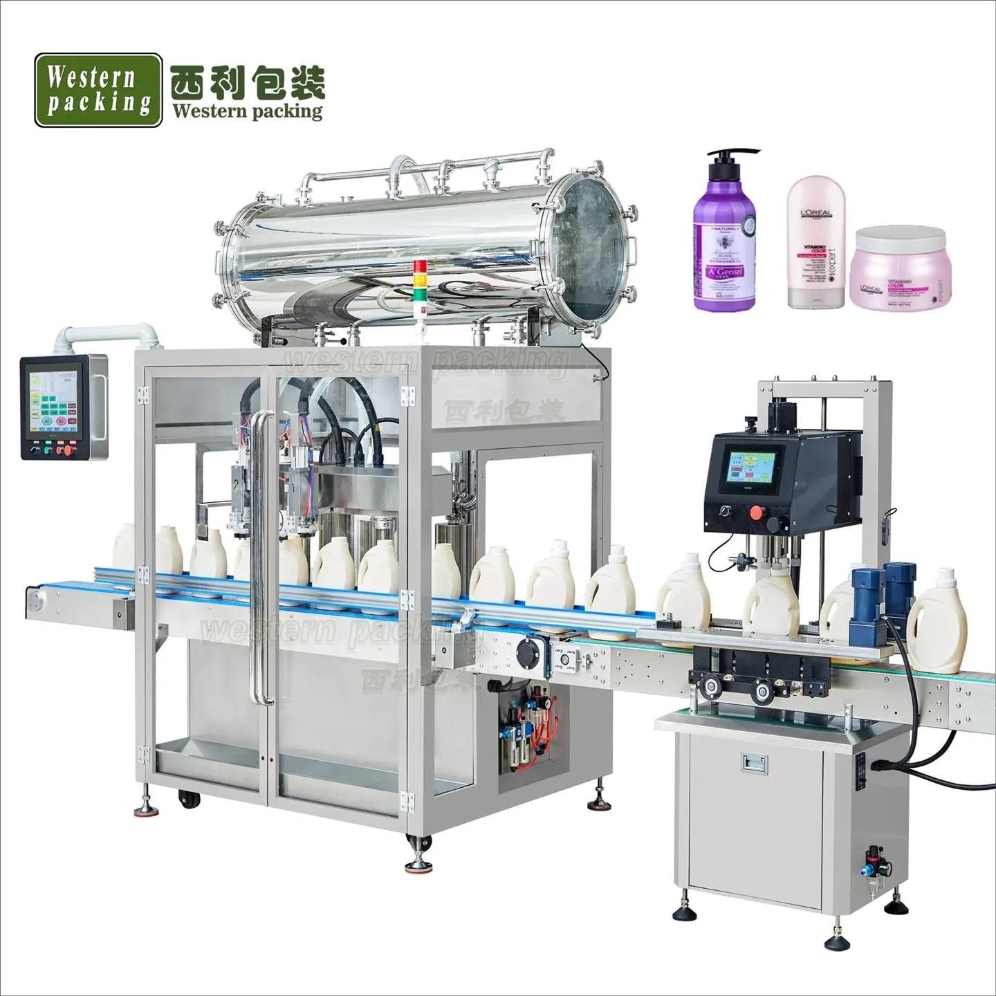 Automatische Shampoo-Flaschenfüllmaschine für flüssige Lotion