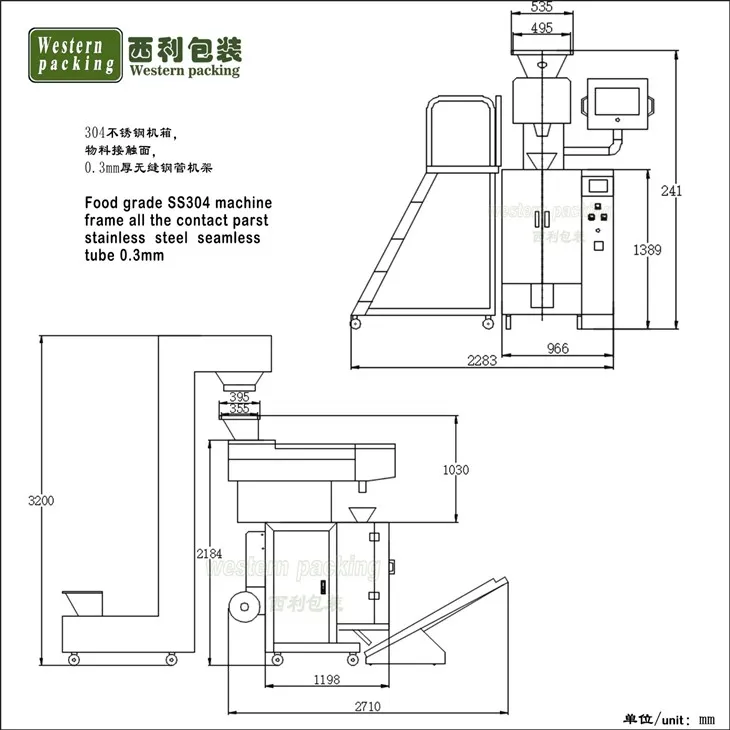 candy automatic packing machine