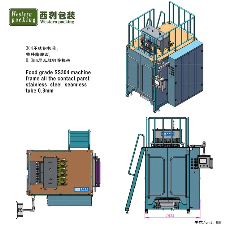 ketchup packet filling machine