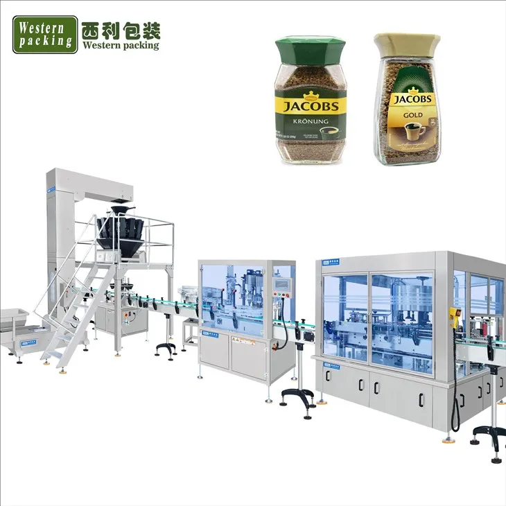 Füllmaschine für gefriergetrockneten Instantkaffee