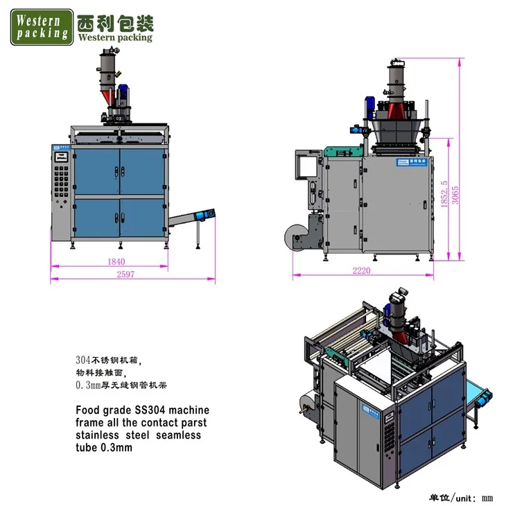 automatic sachet packing machine