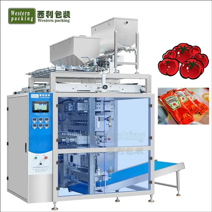 Ketchup -Beutelpackmaschine