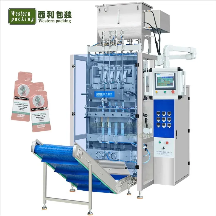 Multi -Lane -Sachet Mayonnaise -Verpackungsmaschine