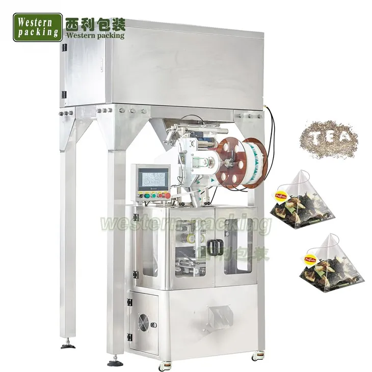 Vlies-Nylon-Pyramiden-Teebeutel-Verpackungsmaschine