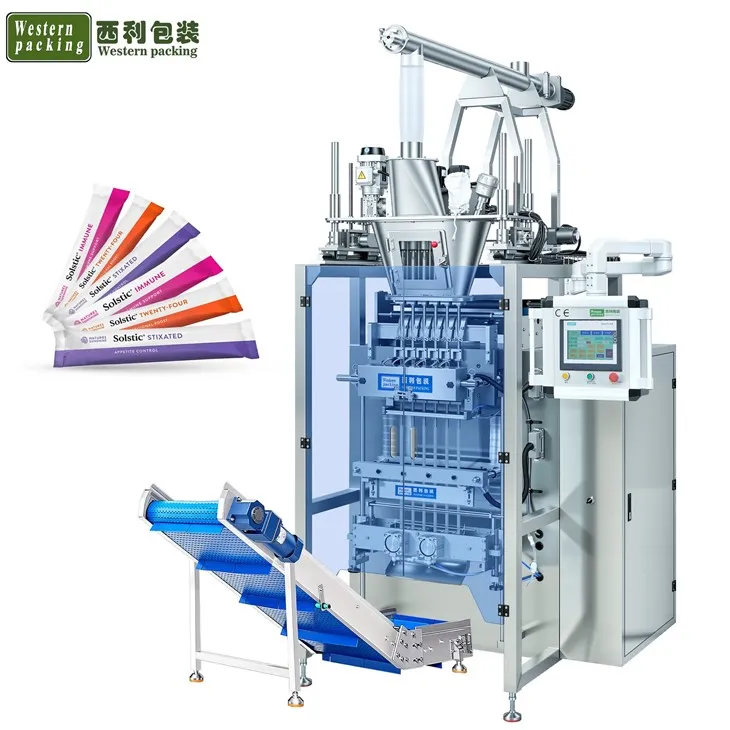 Automatische mehrspurige Pulververpackungsmaschine