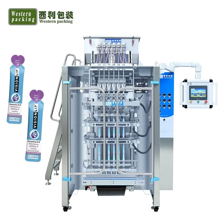 Honey Multi Lane Liquid Stick Filling-Verpackungsmaschine