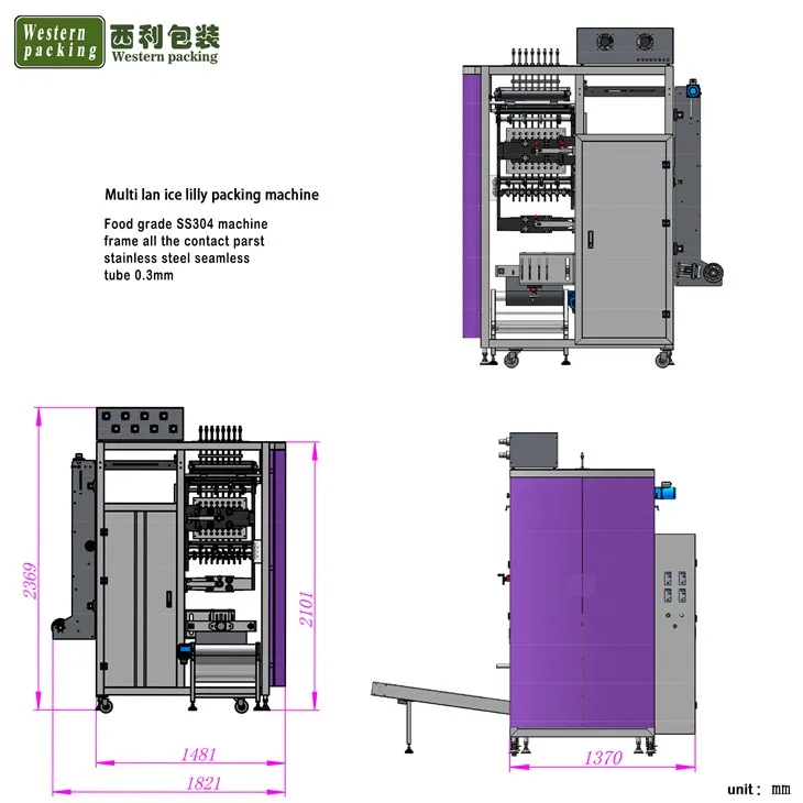 milk packing machine cost