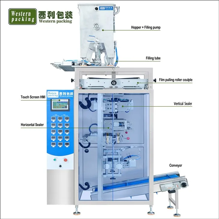 tomato sauce pouch packing machine