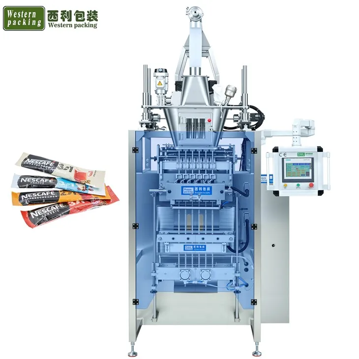 Mehrspurige Verpackungsmaschine für Medizinpulver