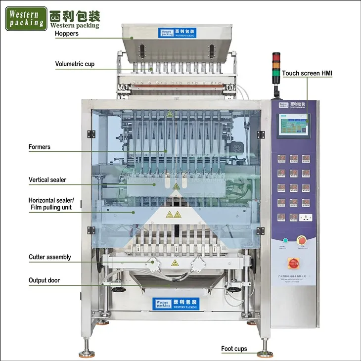 granules pouch packing machine
