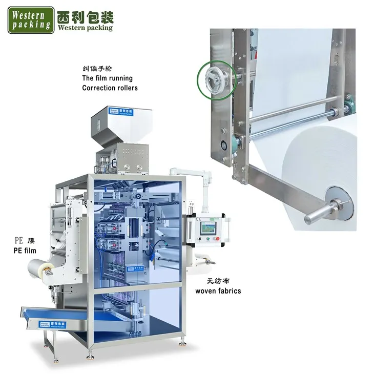 Absorbent pad packaging machine