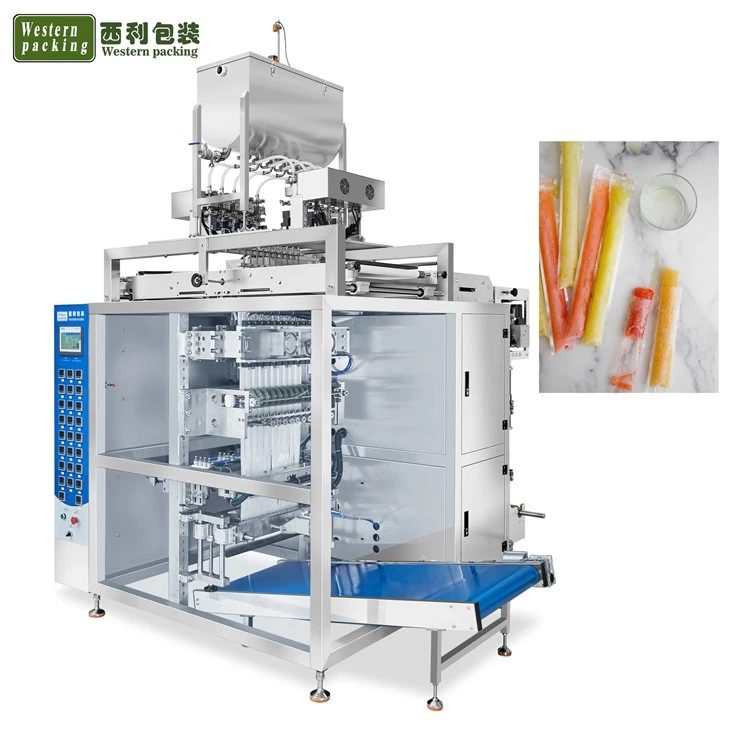 mehrspurige Eis-Verpackungsmaschine für Eis am Stiel