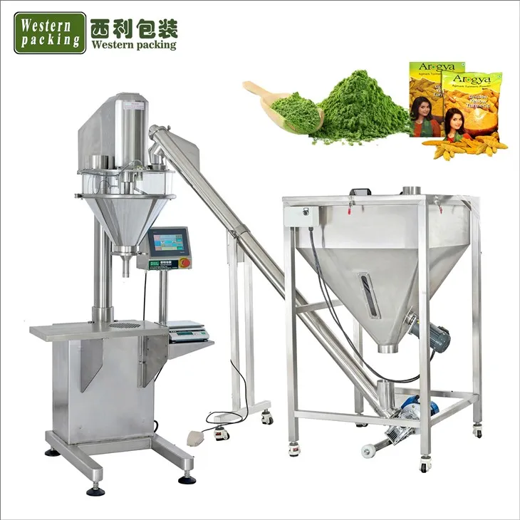 Halbautomatische Schnecken-Kleinpulverfüllmaschine