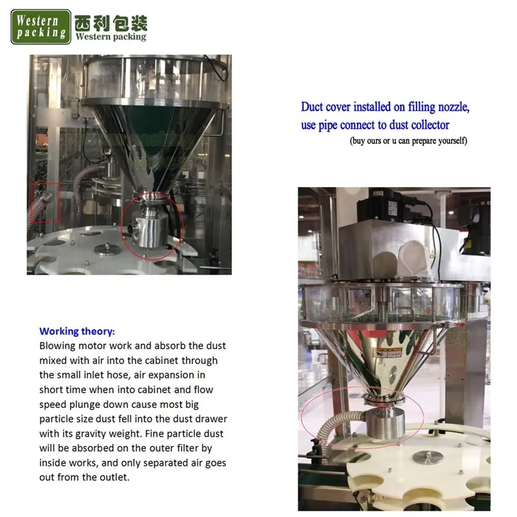 seasoning powder filling machine