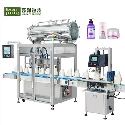 Automatische Shampoo-Flaschenfüllmaschine für flüssige Lotion