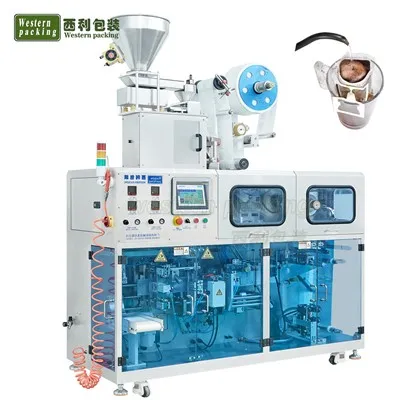 Tropfkaffeetasche Packmaschine