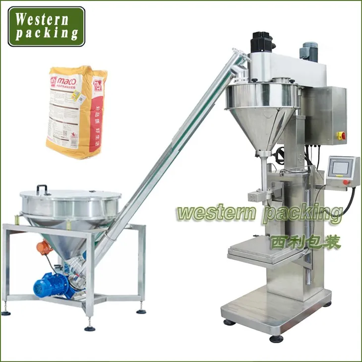 Gewürz-Chili-Pulver-Füllmaschine, halbautomatisch