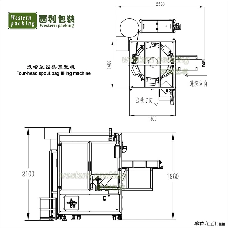 spouted pouch filling machine